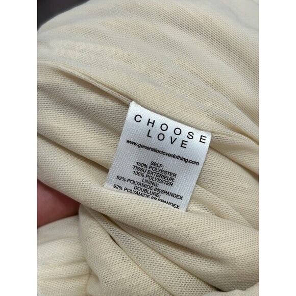 Generation Love Allegra Sequin Romper Faux Wrap Ruched Sleeve Surplice Shell L - Picture 10 of 11